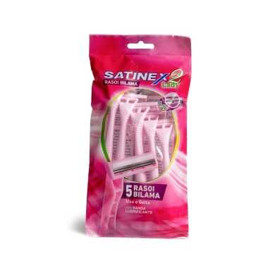 Satinex Plus Lady 5 Afeitadoras de doble hoja Satinex Plus Lady 5 Afeitadoras de doble hoja