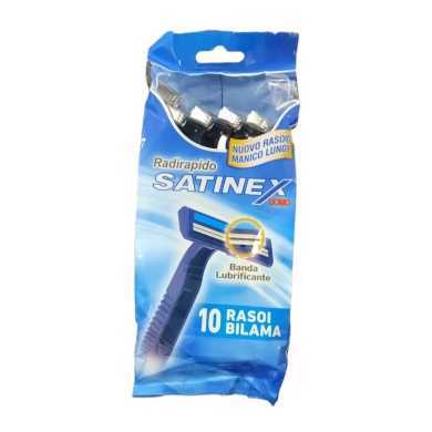 Satinex Plus 10 Afeitadoras de doble hoja Satinex Plus 10 Afeitadoras de doble hoja