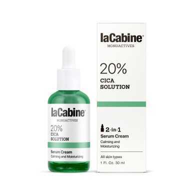 LaCabine, Crema-Siero Idratante pelli sensibili, 20% CICA SOLUTION