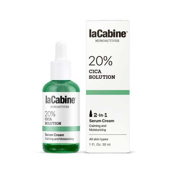 LaCabine, Crema-Siero Idratante pelli sensibili, 20% CICA SOLUTION