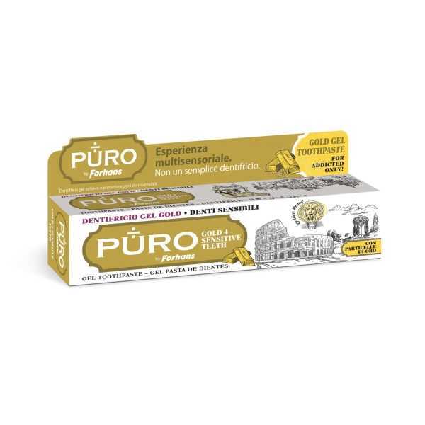 Puro, Dentifricio con Microparticelle di Oro, GOLD4SENSITIVE Puro, Dentifricio con Microparticelle di Oro, GOLD4SENSITIVE