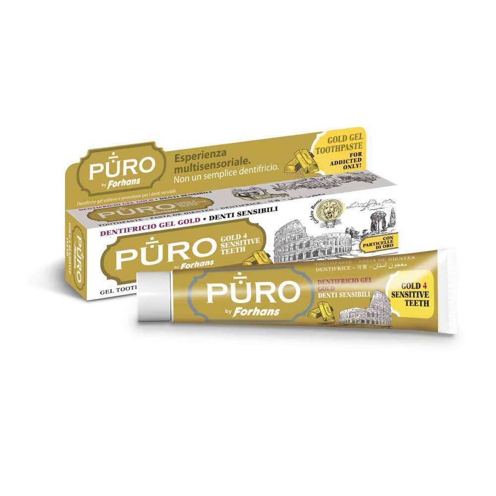 Puro, Dentifricio con Microparticelle di Oro, GOLD4SENSITIVE Puro, Dentifricio con Microparticelle di Oro, GOLD4SENSITIVE