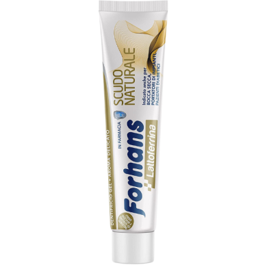 Forhans, Dentifricio con Lattoferrina, SCUDO NATURALE Forhans, Dentifricio con Lattoferrina, SCUDO NATURALE