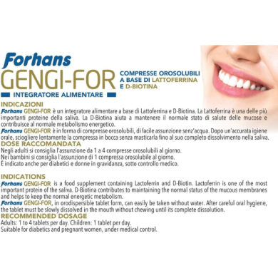 Orosoluble Gengi-For Tablets - Oral Health Supplement, 30 Tablets Pack