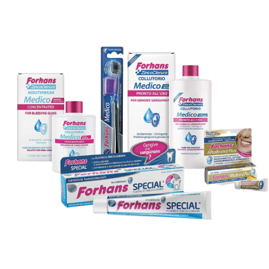 Forhans, Dentifricio con Zinco Cloruro per uso quotidiano, SPECIAL Forhans, Dentifricio con Zinco Cloruro per uso quotidiano, SPECIAL