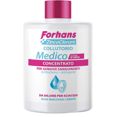 Concentrated Medical Mouthwash, Astringent and Anti-Inflammatory Action