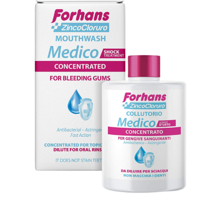 Concentrated Medical Mouthwash, Astringent and Anti-Inflammatory Action