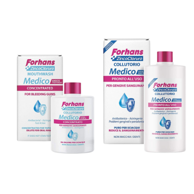 Medical diluted mouthwash for bleeding gums, 250 ml