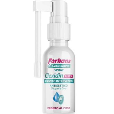 Clexidin 0.30% Spray, Ready Spray for Oral Mucosae, Gums, Teeth and Throat, 50 ml