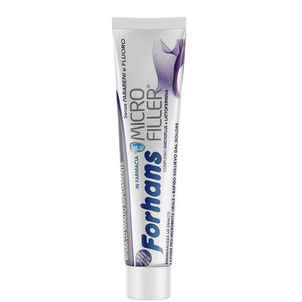 Pasta dental microrellenadora remineralizante y protectora, 75 ml