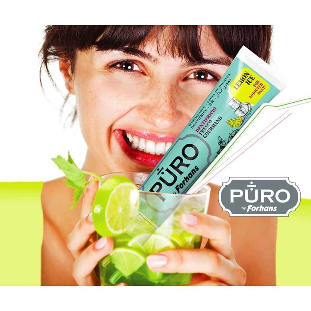 Pasta dental Puro Lemon Ice, 75ml