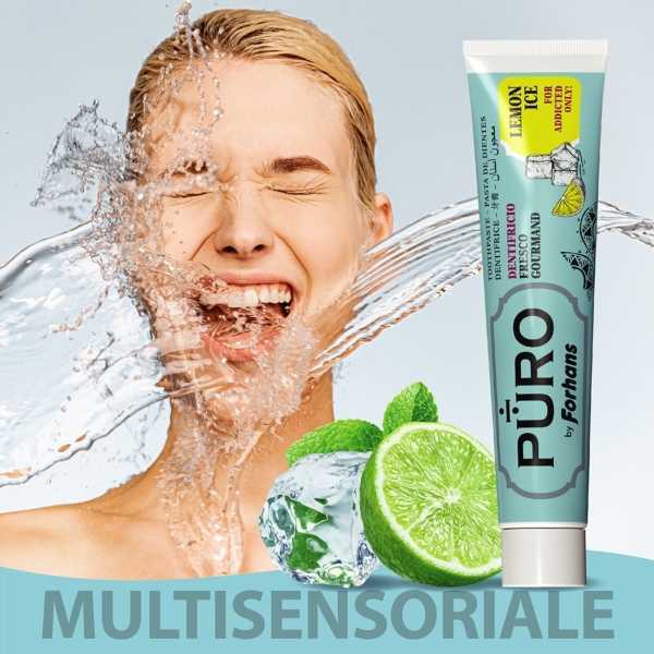 Pasta dental Puro Lemon Ice, 75ml