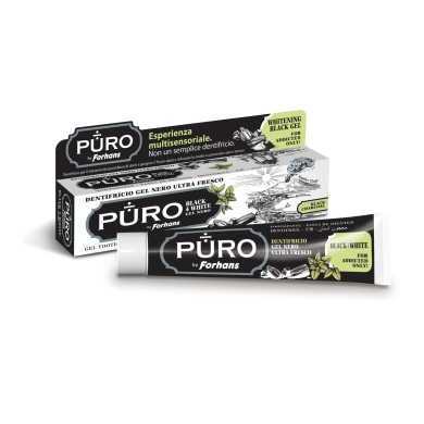 Puro, Dentifricio con Carbone Attivo, BLACK4WHITE Puro, Dentifricio con Carbone Attivo, BLACK4WHITE