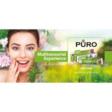 Pasta dental Puro Aloe Vera, 75ml Pasta dental Puro Aloe Vera, 75ml
