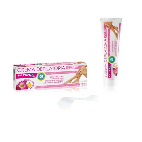 Satinex, Crema Depilatoria Donna, delicata ed emolliente Satinex, Crema Depilatoria Donna, delicata ed emolliente