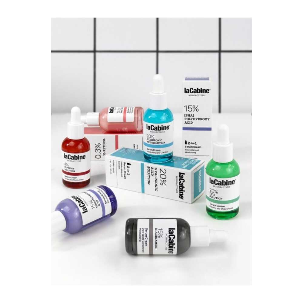 LaCabine, Crema-Siero Rimpolpante, 4% PEPTIDES SOLUTIONS LaCabine, Crema-Siero Rimpolpante, 4% PEPTIDES SOLUTIONS