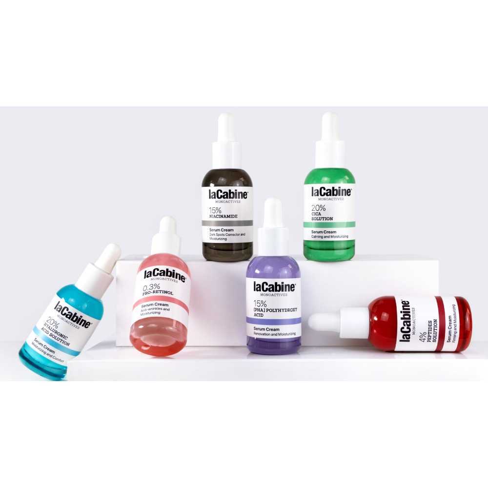 LaCabine, Crema-Siero Rimpolpante, 4% PEPTIDES SOLUTIONS LaCabine, Crema-Siero Rimpolpante, 4% PEPTIDES SOLUTIONS