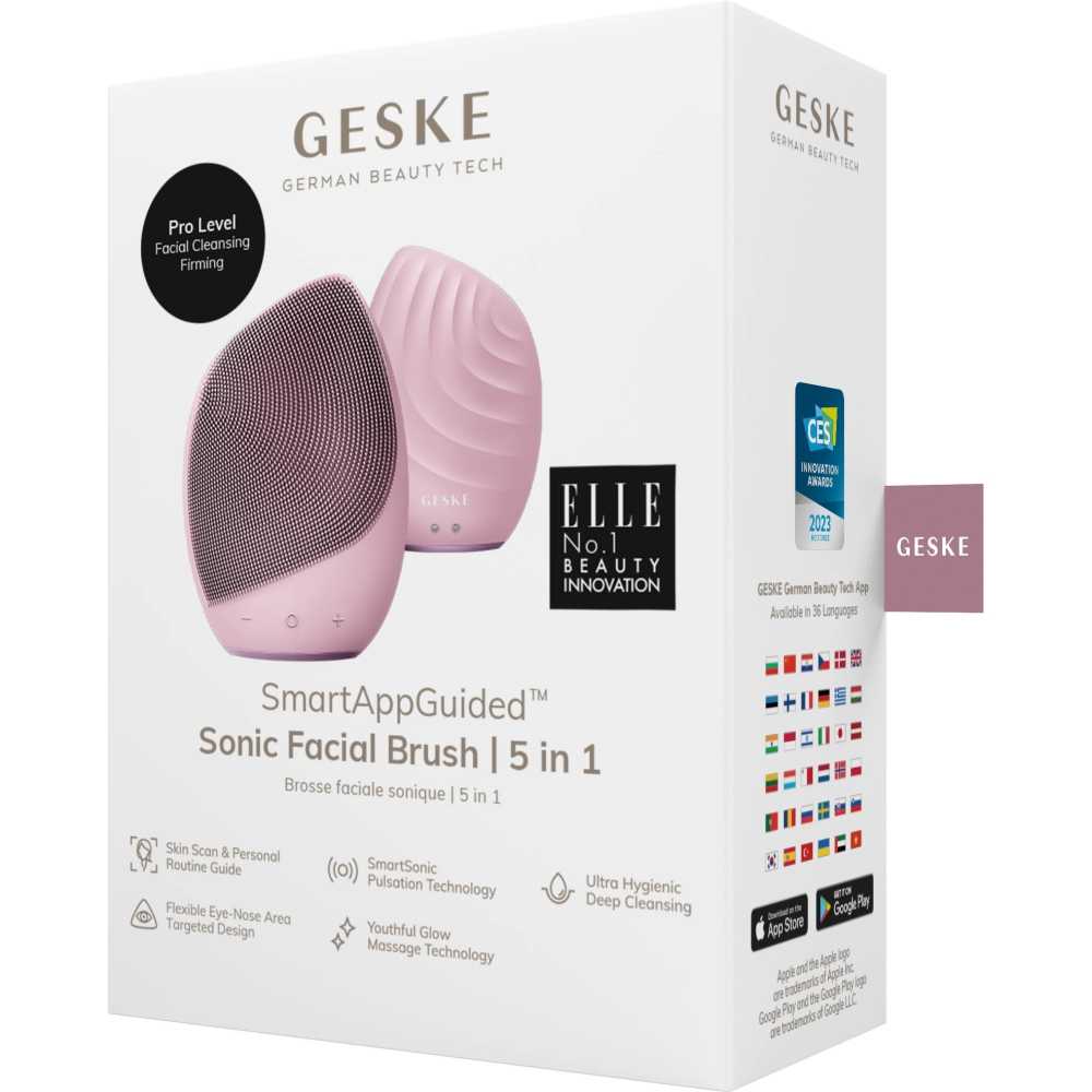 Geske, Spazzola sonica per la pulizia del viso 5 in 1 Geske, Spazzola sonica per la pulizia del viso 5 in 1