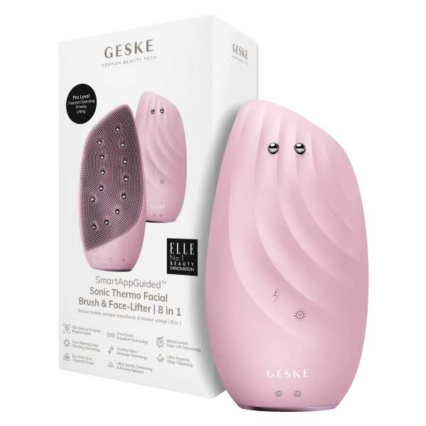 Geske, Spazzola sonica termica per la pulizia e tonificazione del viso 8 in 1 Geske, Spazzola sonica termica per la pulizia e tonificazione del viso 8 in 1