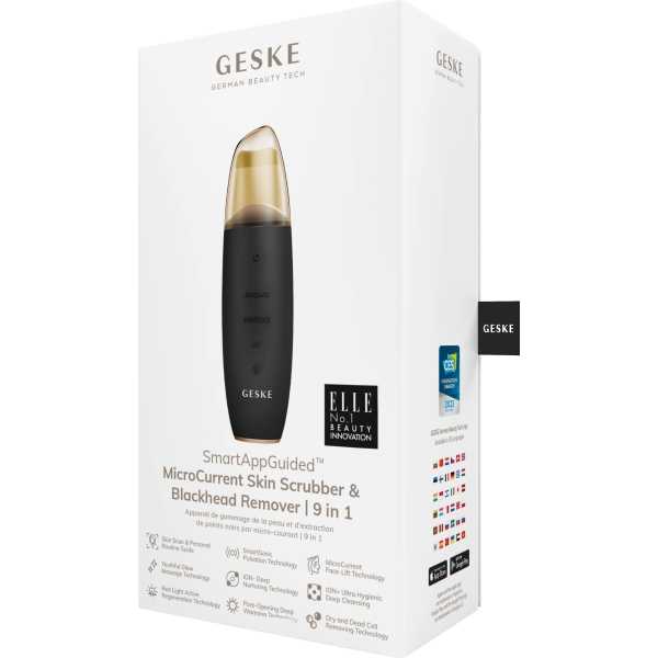 Geske, Dispositivo a micro-corrente per l’esfoliazione e la rimozione dei punti neri 9 in 1 Geske, Dispositivo a micro-corrente per l’esfoliazione e la rimozione dei punti neri 9 in 1