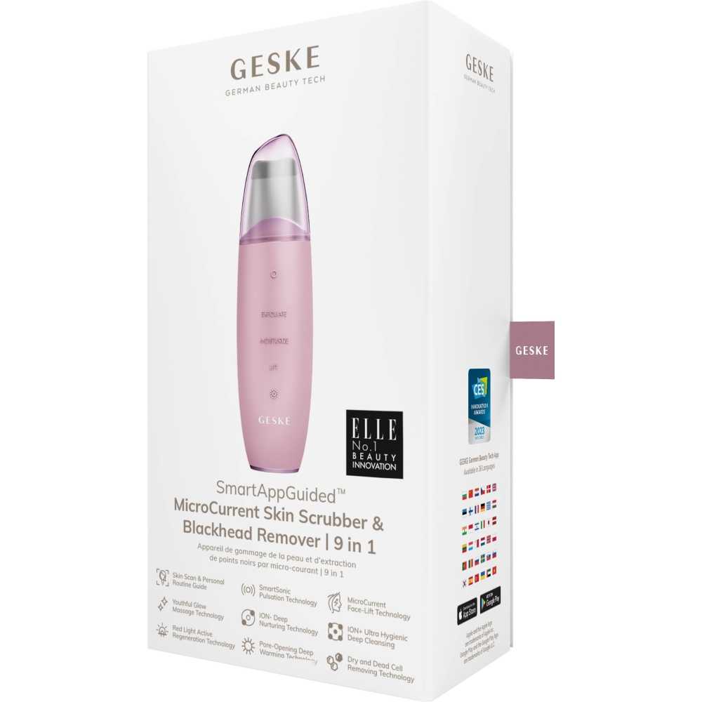 Geske, Dispositivo a micro-corrente per l’esfoliazione e la rimozione dei punti neri 9 in 1 Geske, Dispositivo a micro-corrente per l’esfoliazione e la rimozione dei punti neri 9 in 1