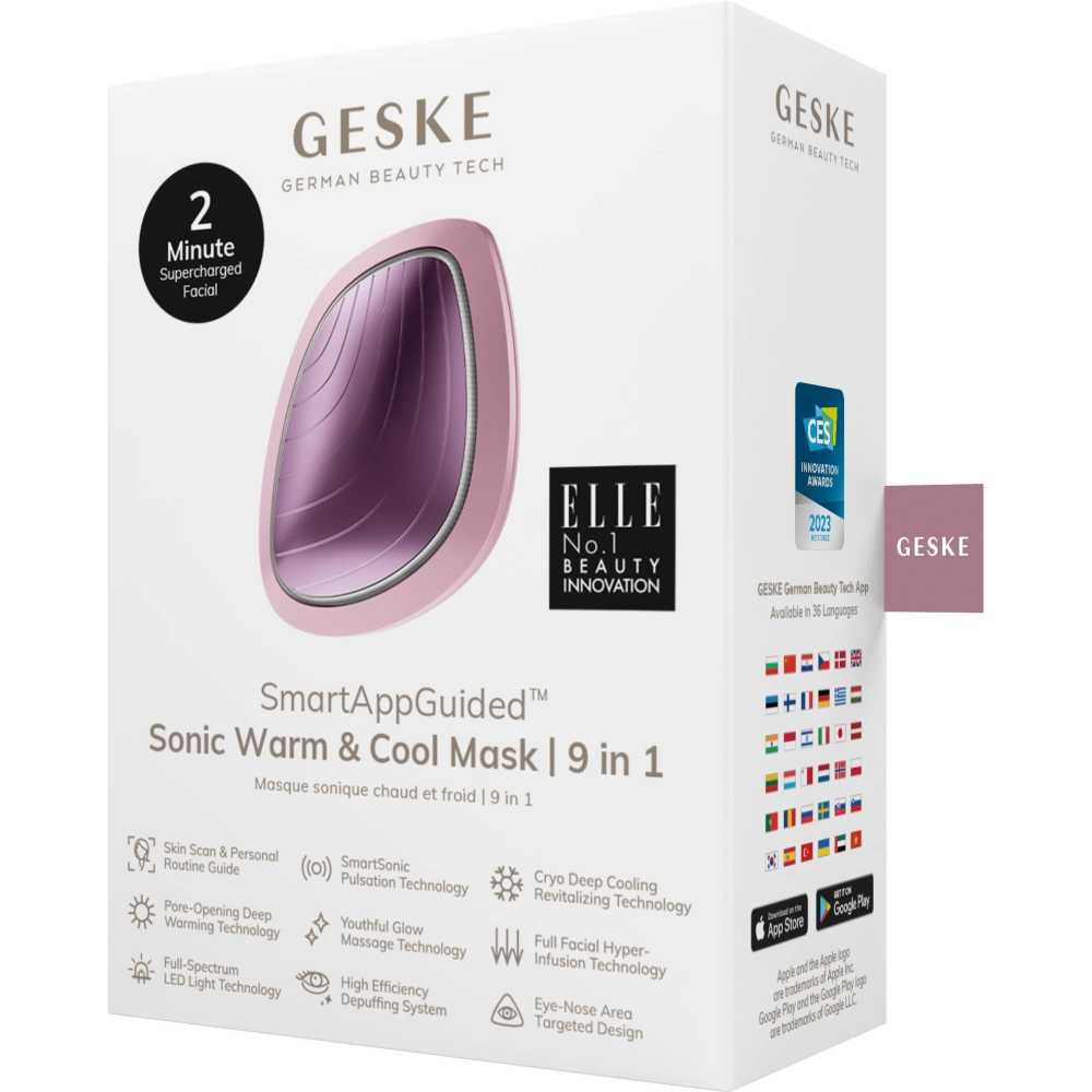 copy of Geske, Spazzola sonica termica per la pulizia e tonificazione del viso 8 in 1