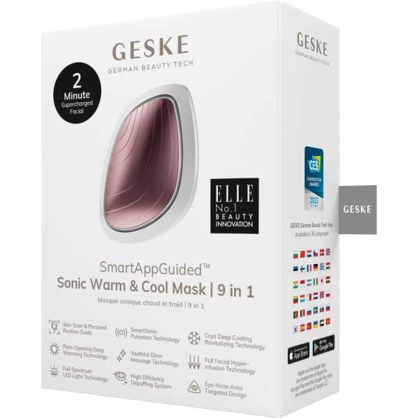 Geske, Maschera sonica effetto caldo e freddo 9 in 1