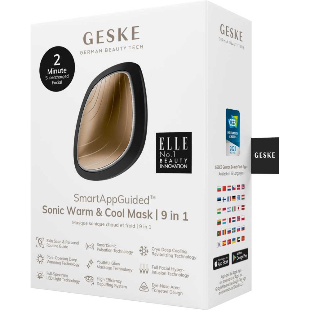 Geske, Maschera sonica effetto caldo e freddo 9 in 1