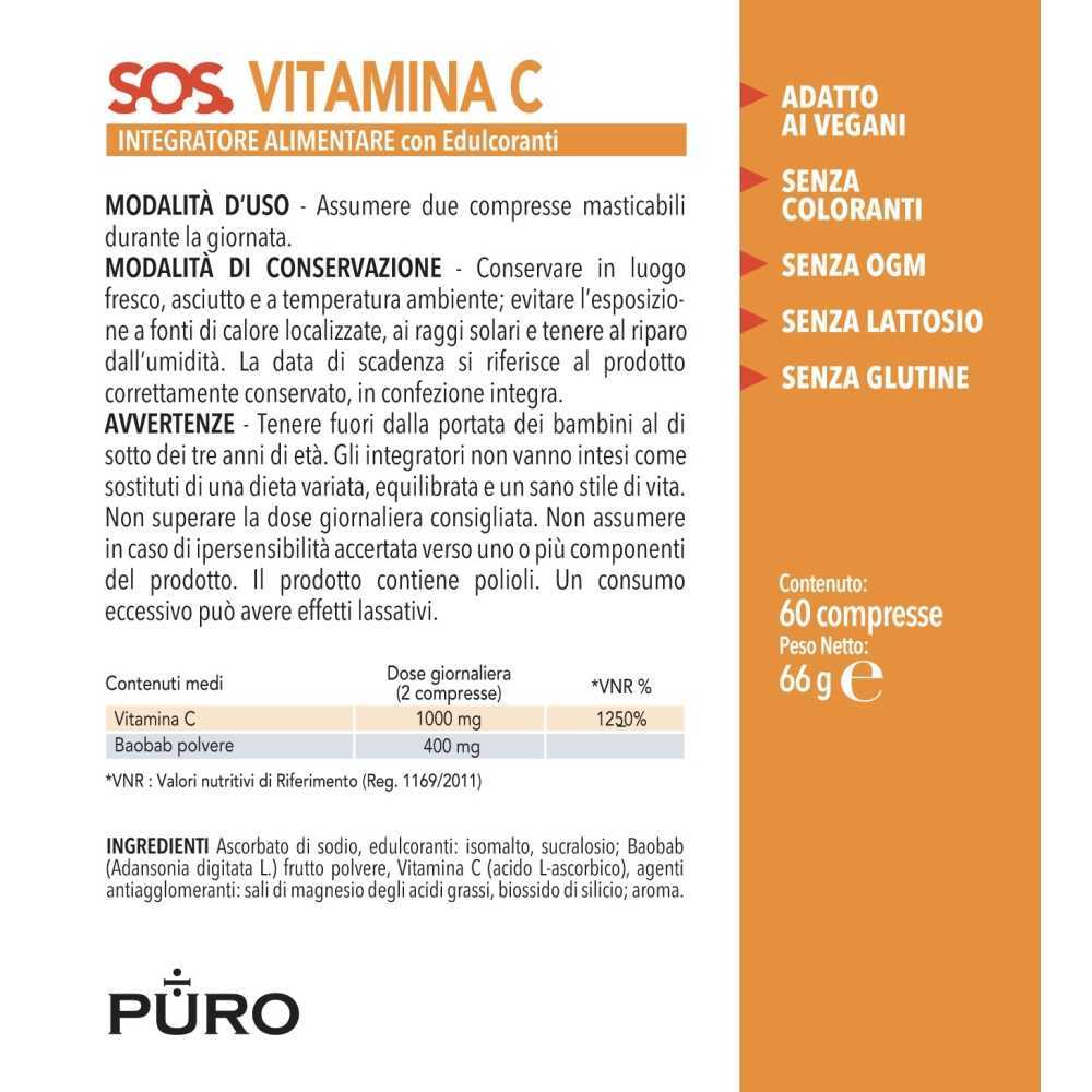 copy of PURO SOS VITAMINA C with Baobab 60 tablets copy of PURO SOS VITAMINA C with Baobab 60 tablets