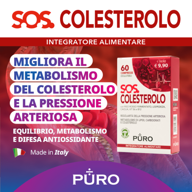 [Box da 3 pz] - SOS COLESTEROLO PURO