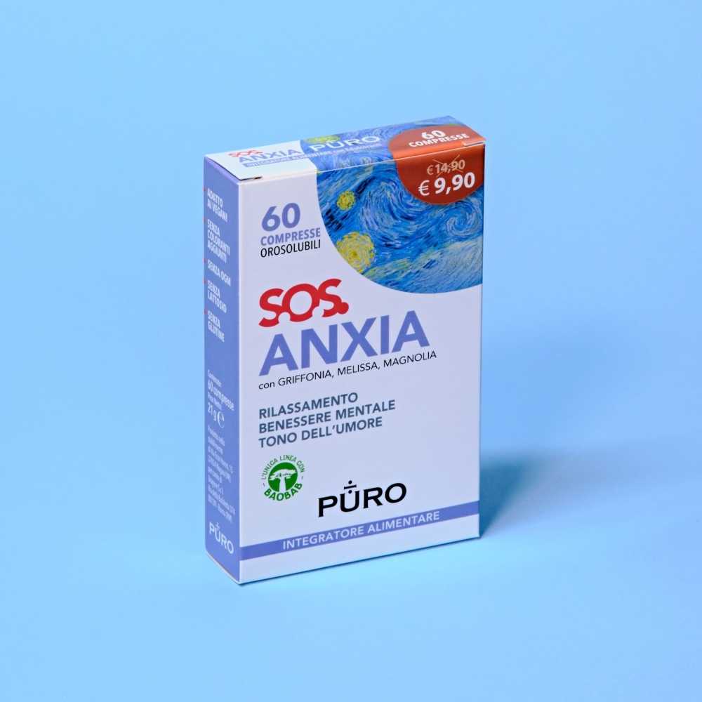 copy of PURO SOS ANXIA with Baobab 60 tablets copy of PURO SOS ANXIA with Baobab 60 tablets