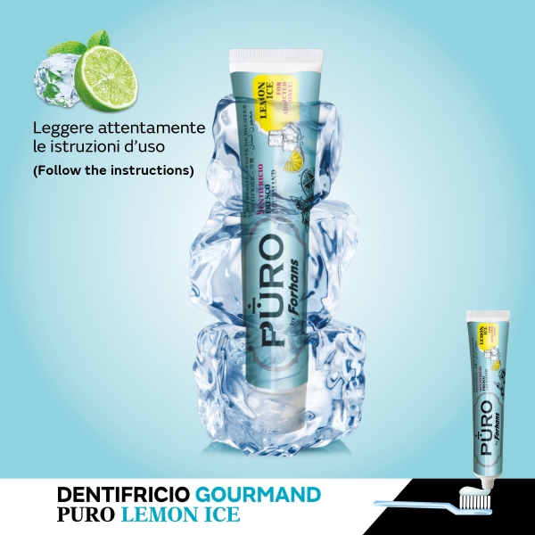 Pasta dental Puro Lemon Ice, 75ml