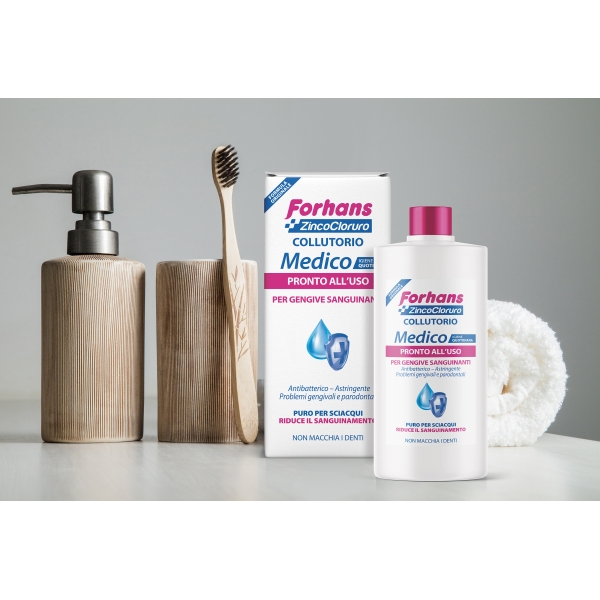 Colutorio médico diluido listo para usar para encías sangrantes, 250 ml