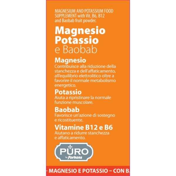 SOS, Magnesio e Potassio + Baobab