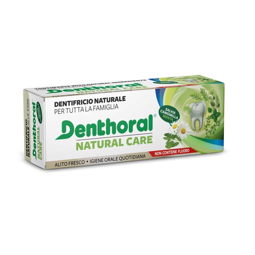 Denthoral, Dentifricio NATURAL CARE, senza Fluoro
