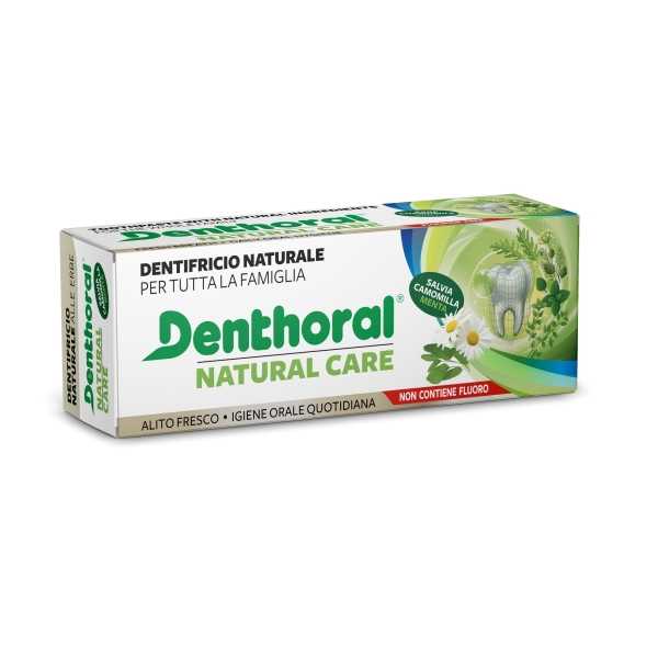 Denthoral, Dentifricio NATURAL CARE, senza Fluoro