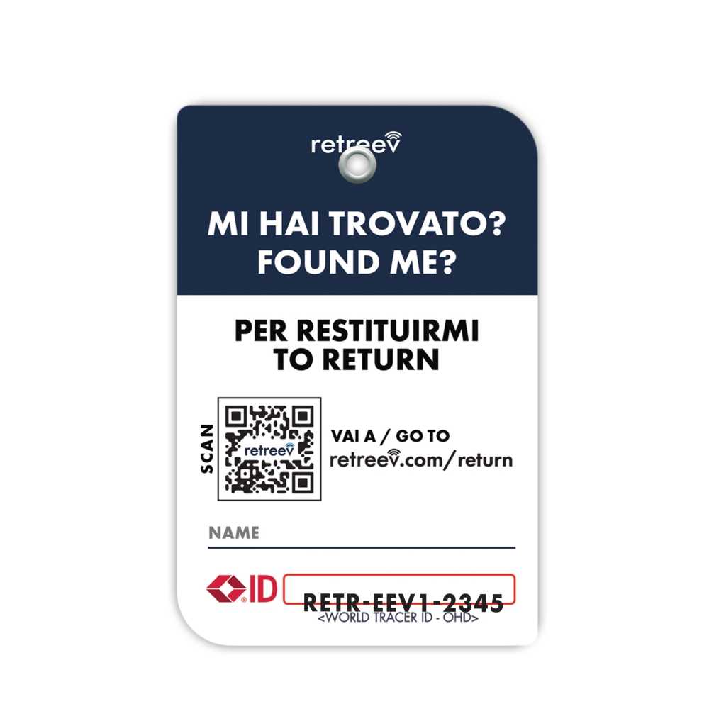 Retreev Smart Tag - Forhans My Luggage