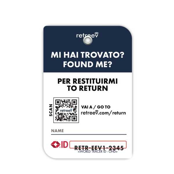 Retreev Smart Tag - Forhans My Luggage