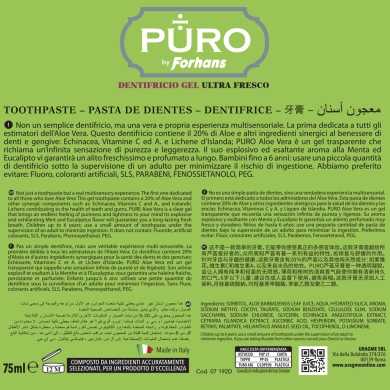Pasta dental Puro Aloe Vera, 75ml