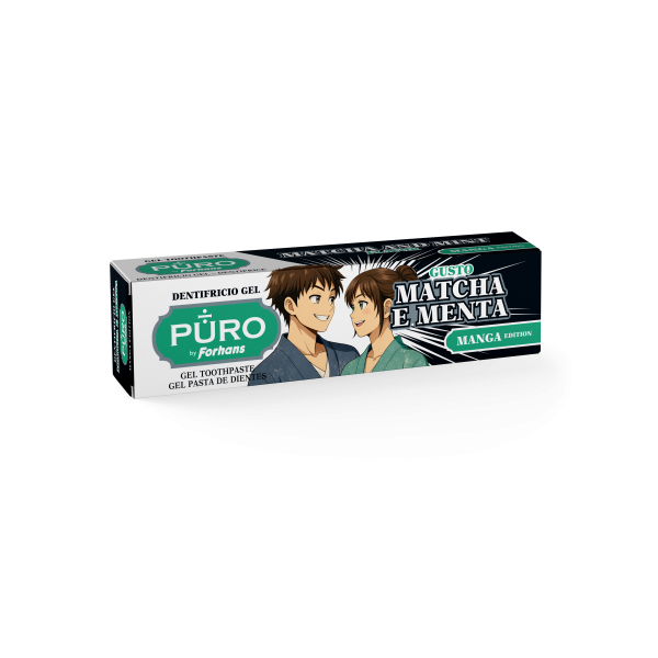 Dentifricio Gel, Gusto Matcha e Menta, Manga Edition, 75 ml