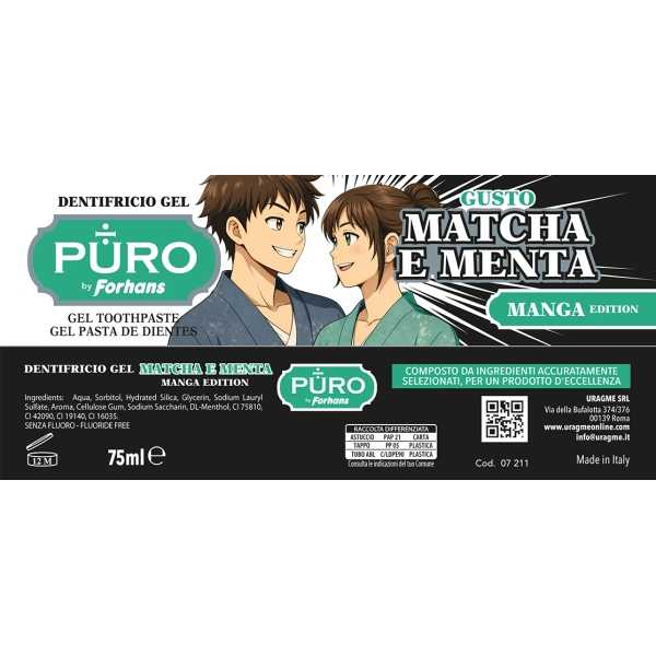 copy of Dentifricio Gel, Gusto Ciliegia Sakura, Manga Edition, 75 ml
