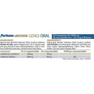 Orosoluble Tablets Gengi-oral, Dietary Supplement For Oral Health