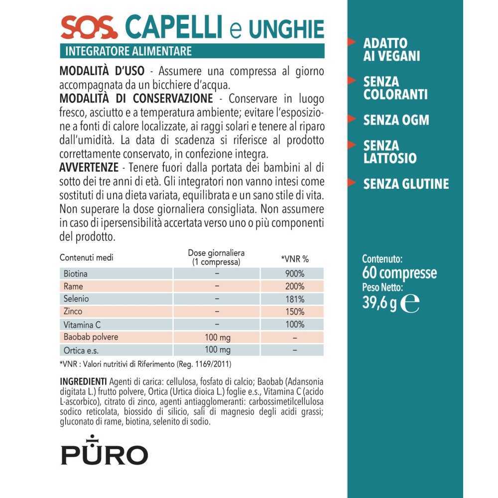 SOS CAPELLI/UNGHIE PURO SOS CAPELLI/UNGHIE PURO