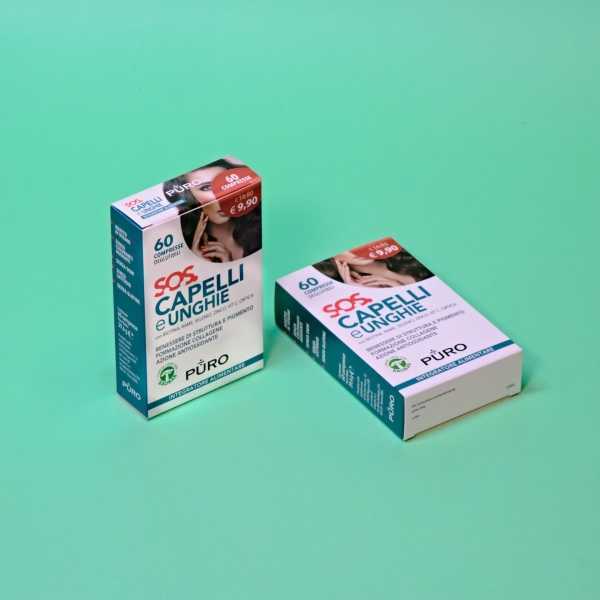PURO SOS CAPELLI/UNGHIE with Baobab 60 tablets PURO SOS CAPELLI/UNGHIE with Baobab 60 tablets