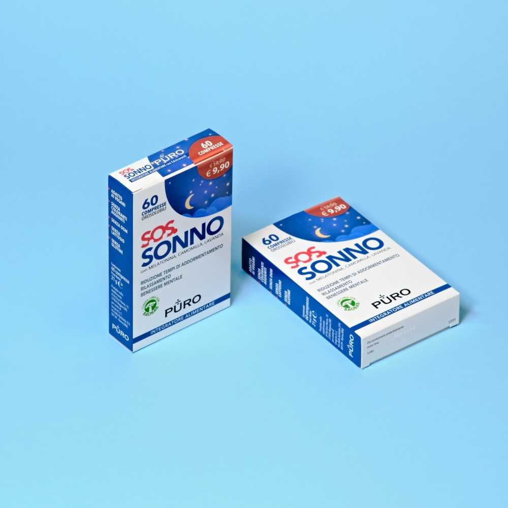 PURO SOS SONNO with Baobab 60 tablets