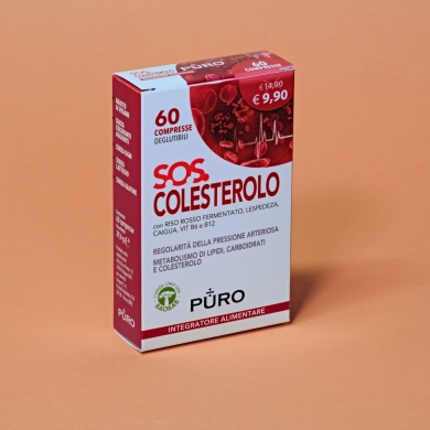PURO SOS COLESTEROLO with Baobab 60 tablets