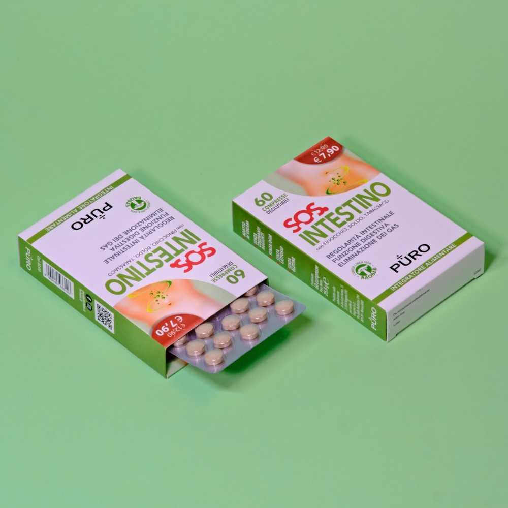 PURO SOS INTESTINO with Baobab 60 tablets