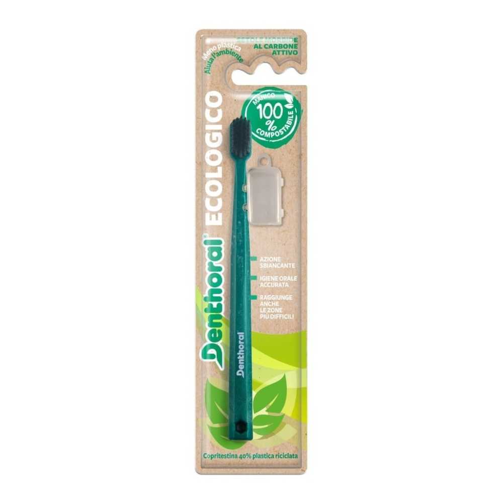 Ecological toothbrush with head cover