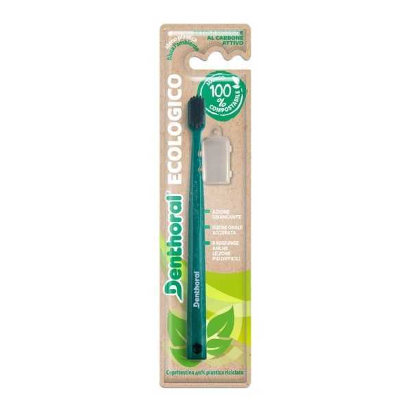 Ecological toothbrush with head cover