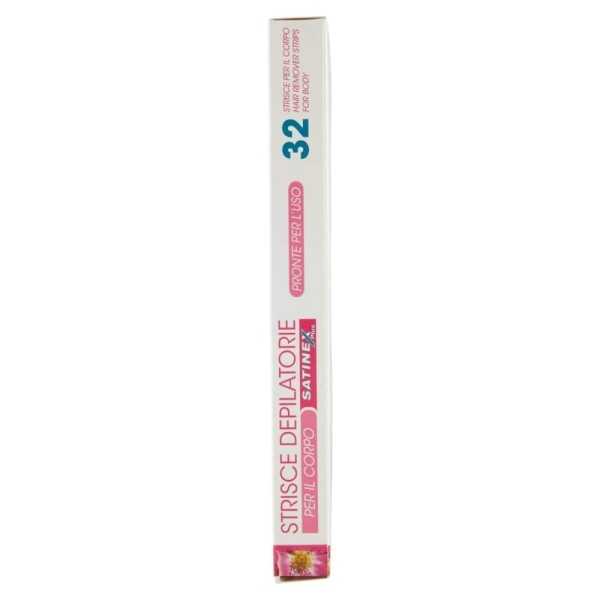 Satinex, 32 Strisce Depilatorie Corpo Satinex, 32 Strisce Depilatorie Corpo